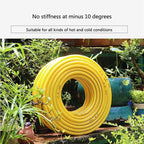 HTTJDY Garden Hose Spray Gun,8 Function Spray Nozzle with Water Hose Pipe,Labor-Saving Buckle Design and Rubberized Handle Garden Hose Nozzle,for Watering Lawns,Washing Cars & Pets