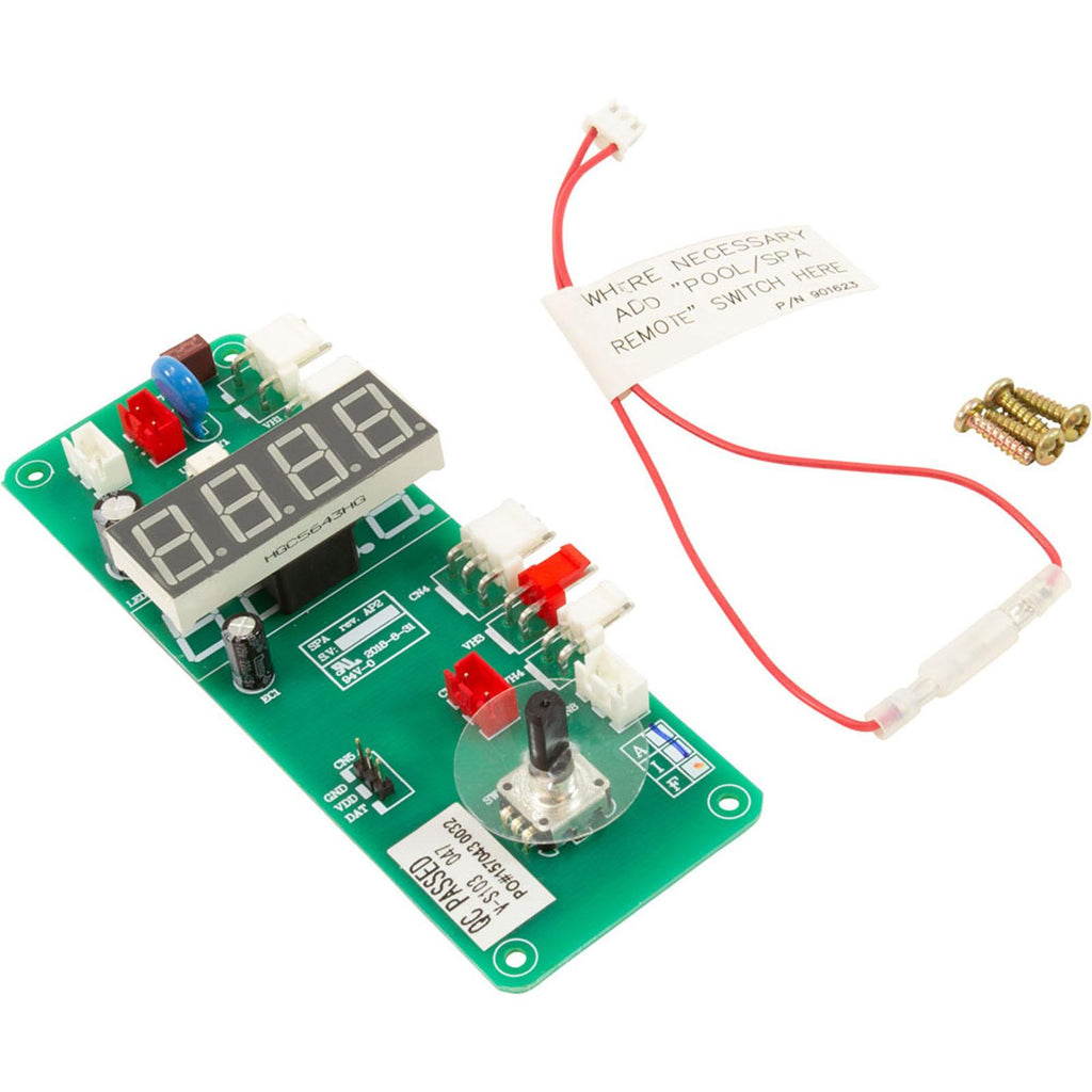 Raypak PCB, Raypak, 0005/0011, with LED Display