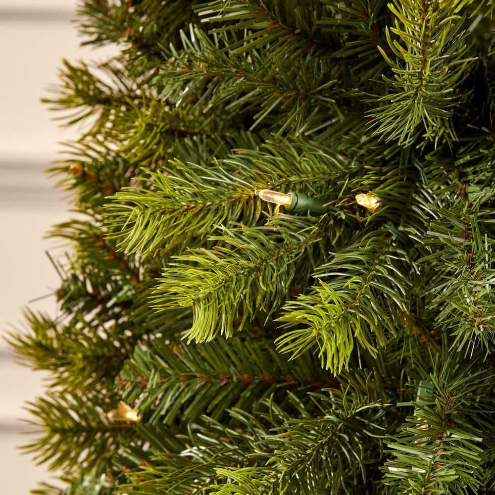 7.5 ft Barbour White Spruce Slim Christmas Tree