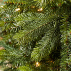 7.5 ft Barbour White Spruce Slim Christmas Tree