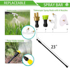Mndrlin 4.2 Gallon Backpack Battery-Powered Sprayer, Rechargeable Cordless Electrostatic Mister Atomizer,New HD Wand Included Multiple Nozzles & Battery