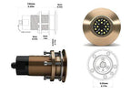 Lumishore TIX403 Supra Dual Color (White/Blue) Underwater Boat Light, 6,800 Fixture Lumens, 60-0341, 3.47 inches