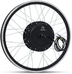 JauoPay 36V 750W Electric Bicycle Conversion Kit 26" E-Bike Rear Wheel 25mile/h (40km/h) Legal Top Speed Electric Bicycle Wheel Kit Freewheel Included
