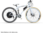 JauoPay 36V 750W Electric Bicycle Conversion Kit 26" E-Bike Rear Wheel 25mile/h (40km/h) Legal Top Speed Electric Bicycle Wheel Kit Freewheel Included