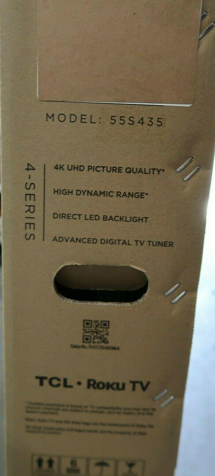 tcl 55s435 55" 4k ultra hd hdr smart led tv