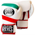 Cleto Reyes Hook and Loop Leather Training Boxing Gloves - 12 oz - Mexican Flag