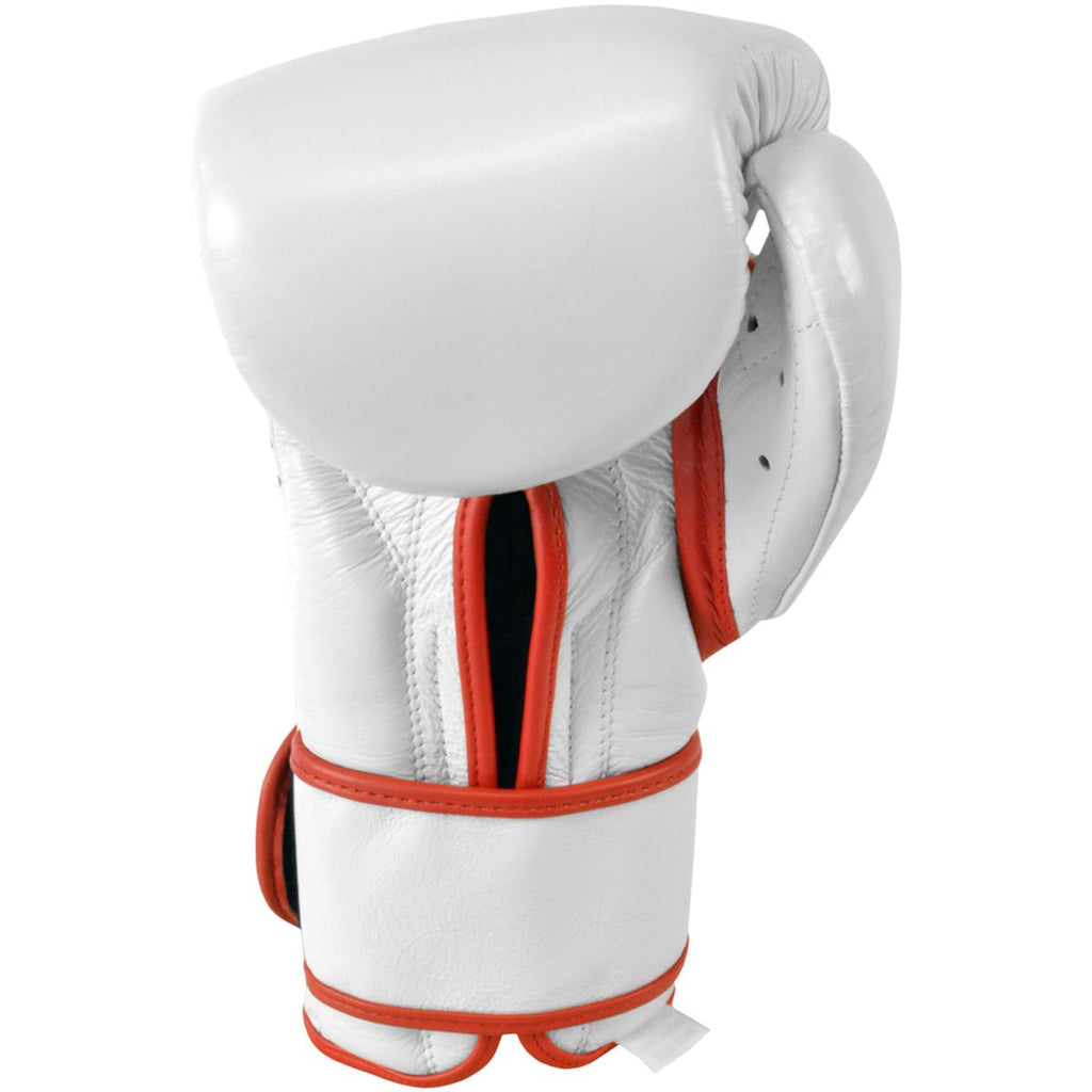 Cleto Reyes Hook and Loop Leather Training Boxing Gloves - 12 oz - Mexican Flag