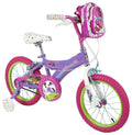"Dynacraft Trolls Girls BMX Street/Dirt Bike with Hand Brake 16"" Purple/Pink/Green "