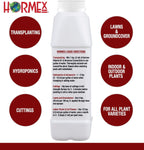 hormex vitamin b1 rooting hormone concentrate | prevents transplant shock | accelerates growth | stimulates roots | for all plant varieties and grow mediums including hydroponics (128 oz)