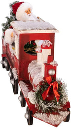 Kurt Adler 30.5-Inch Kringle Klaus Santa On Train