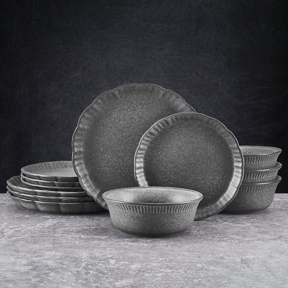 Noah 12 Piece Dinnerware Set, Service for 4