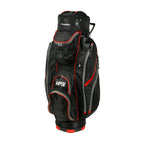 PowerBilt Golf TPS 5400 Cart Bag 14-way Top - Black / Red