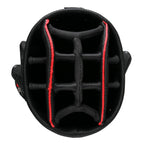 PowerBilt Golf TPS 5400 Cart Bag 14-way Top - Black / Red