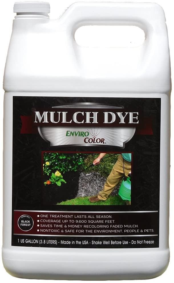 9,600 sq feet black forest mulch color concentrate