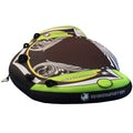 Seadragon 3-Person Inflatable Towable with Red Construction for Lake and Ocean Boating