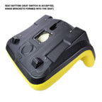 e-lva19221 flip-up seat for john deere tractors 1023e, 3025e, 3032e, 3038e, 3203