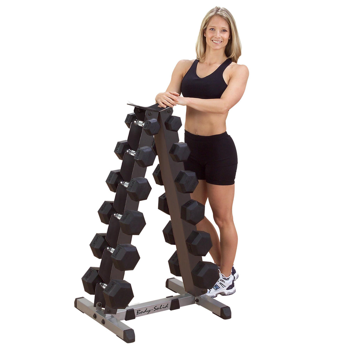 Body Solid GDR44 Vertical Dumbbell Rack