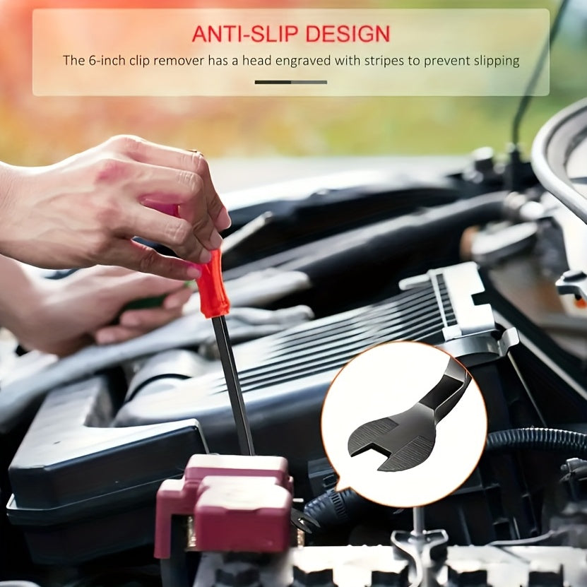 1pc/2pcs Car Fastener Removal Tool Trim Dash Removal Rivet Clips Car Door Panel Installer Cover Car Trim Screwdriver