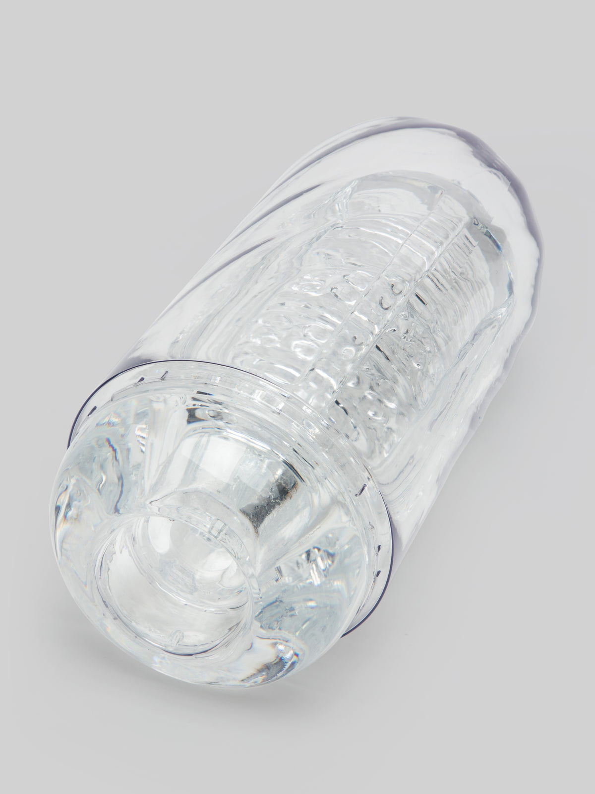Lovehoney Sensation Clear Textured Male Masturbator , Clear