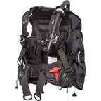 Zeagle Stiletto BCD with the Ripcord Weight System, Black, Medium