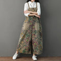 Wide Leg Loose Printed Jumpsuit