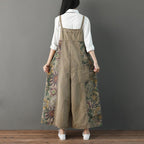 Wide Leg Loose Printed Jumpsuit