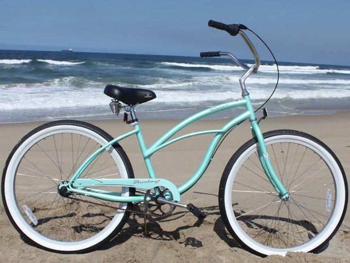 Firmstrong Urban Lady, 24", Women's, Three Speed, Mint Green