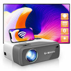 new portable movie android 9.0 projector native 1080p proyector bt video hdmi tv