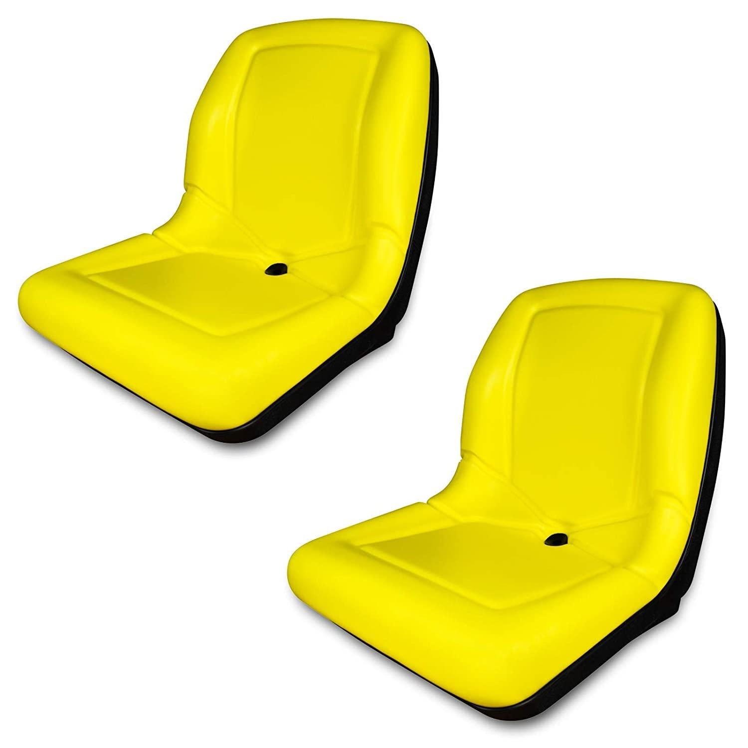 trac seats (2 seats) seats for john deere gator tx 4x2 turf 4x2 hpx xuv 850d, e gator, turf, te gator turf electric, th turf, 4x4 trail, th 6x4 diesel - vg11696 - high back seats (same day )