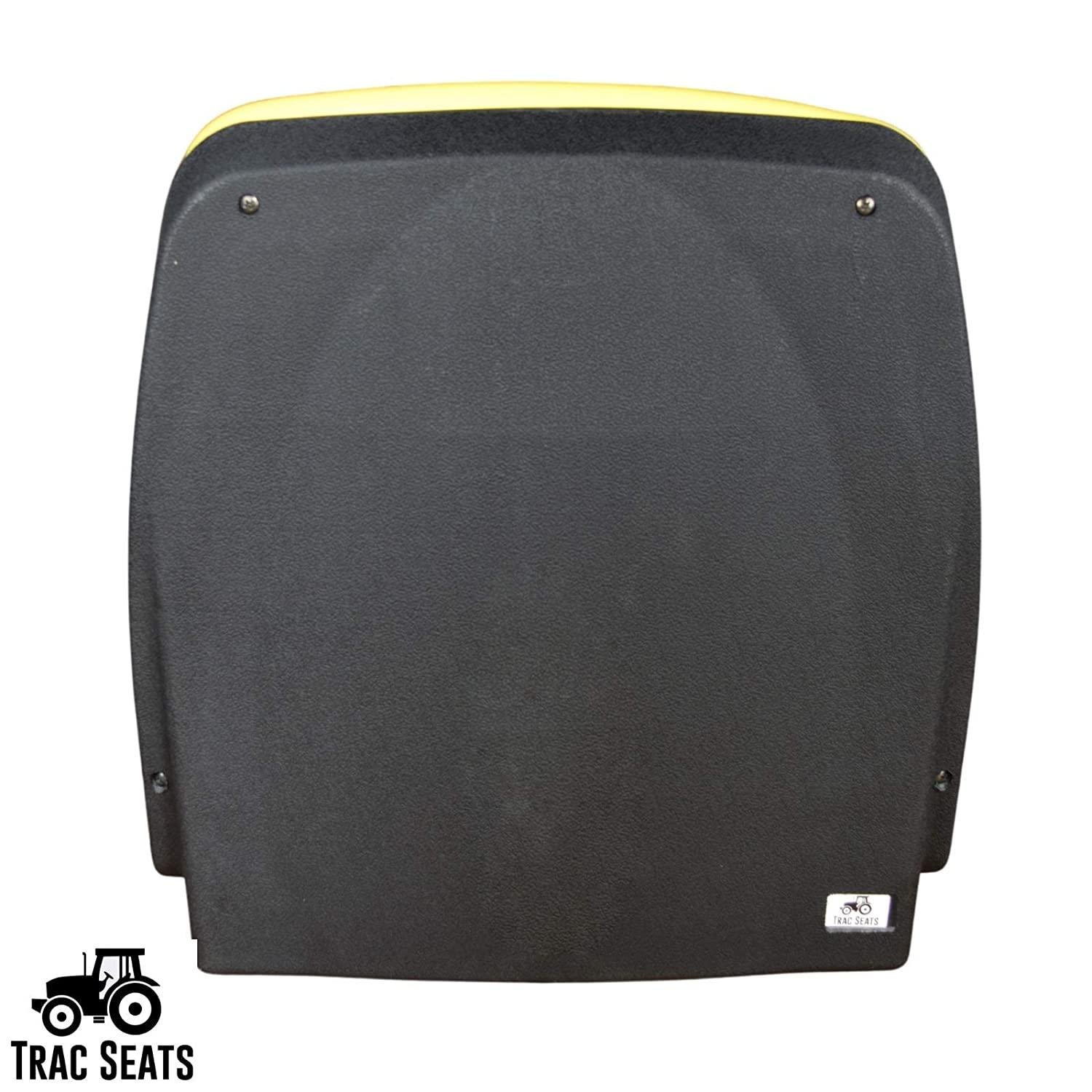 trac seats (2 seats) yellow seat for john deere gator cs ts tx 4x2 am133476 - high back seats (same day )