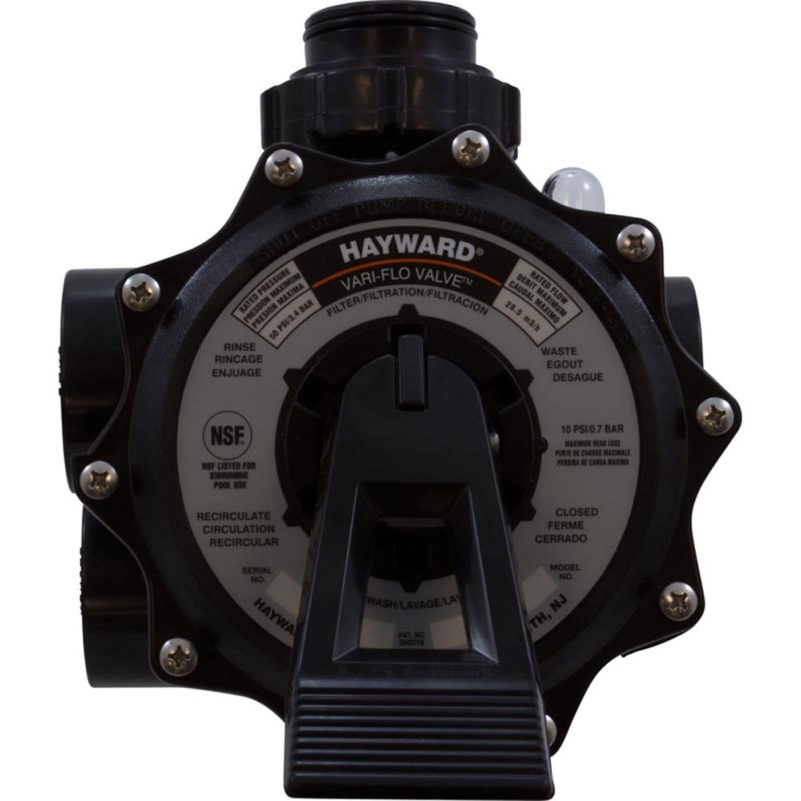 Hayward MPV, Hayward Pro Series Sand Filter, 2", Side Mount, 6 Pos