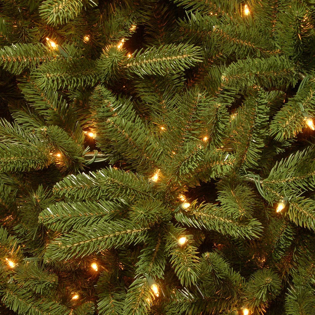 Joedot 9’ Pre-Lit Pencil Fir Artificial Christmas Tree - Clear Lights