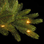 Joedot 9’ Pre-Lit Pencil Fir Artificial Christmas Tree - Clear Lights