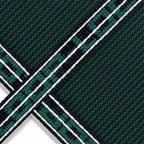 loop loc® green mesh safety cover, 18'x36', 4'x8' 4' offset step, 4' roman end