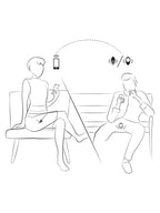 We-Vibe Tease Us Bond and Moxie Vibrating Cock Ring and Panty Vibrator Set, Black