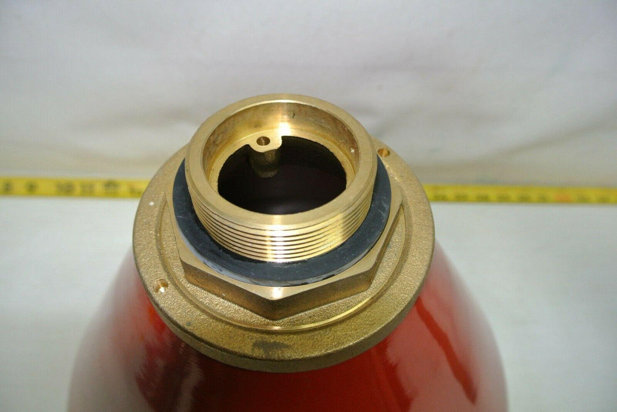 Justrite Drain Funnel #8-208  w Brass Flame Arrestor  Missing Nut