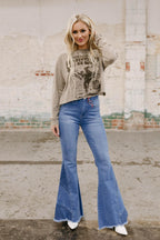 color block denim jeans