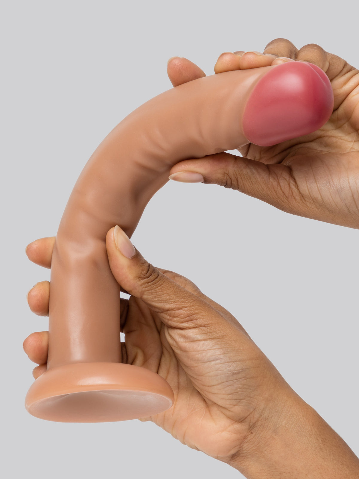 Lifelike Lover Basic Realistic Suction Cup Dildo 10 Inch, Flesh Tan | Flesh Tan