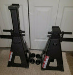 GRAY 35-THF 35 TON Jack Stand Semi Dump Truck LarMachinery Support Stands USA