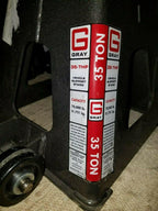 GRAY 35-THF 35 TON Jack Stand Semi Dump Truck LarMachinery Support Stands USA