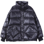 winter stand-up collar bread short down coat
