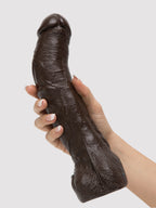 Doc Johnson Black Thunder Realistic Vac-U-Lock Dildo 9 Inch, Flesh Brown
