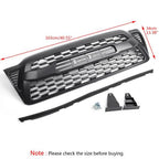2005-2011 Tacoma Grill Replacement Front Bumper Hood Grill Kit Matte Black Generic