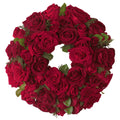 National Tree Company 15" Velvet Red Rose Wreath