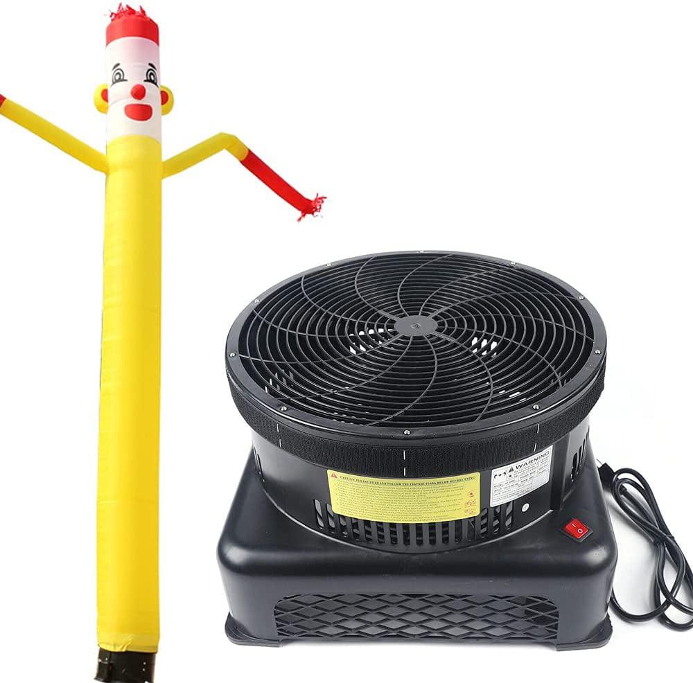 ANQIDI 17.7Inch 750W Inflatable Fly Guy Air Blower Outdoor Advertising Waving Doll Blower for Sky Dancers 110V