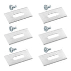 6pcs 595084411 for  Automower Blade Replacement, for  Endurance Automower Blades Compatible with  All Models Robotic Lawn Mowers | Carbon Steel | Silver