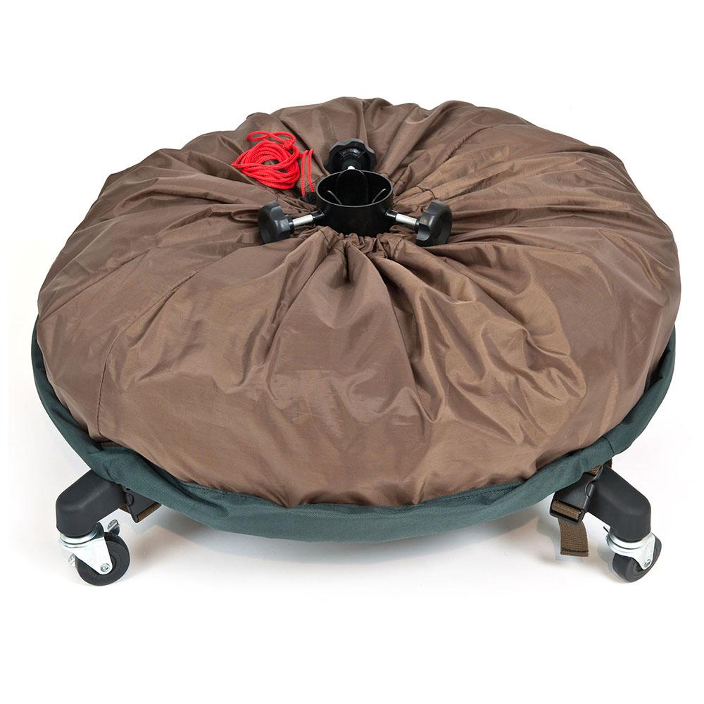 TreeKeeper Medium Upright Tree Storage Bag W/ Rolling Tree Stand
