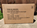 intex 26643eg krystal clear 1200 gph above ground swimming pool sand filter pump