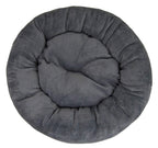 Ultra Plush Deluxe Comfort Pet Dog &amp; Cat Grey Snle Bed (Multiple Sizes) - Machine Washable, Made in USA, Reversible, Durable Soft Fabrics