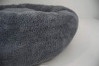 Ultra Plush Deluxe Comfort Pet Dog &amp; Cat Grey Snle Bed (Multiple Sizes) - Machine Washable, Made in USA, Reversible, Durable Soft Fabrics